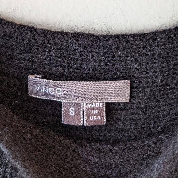 Vince Merino Wool Ribbed Knit Pullover Sweater - Picture 4 of 5